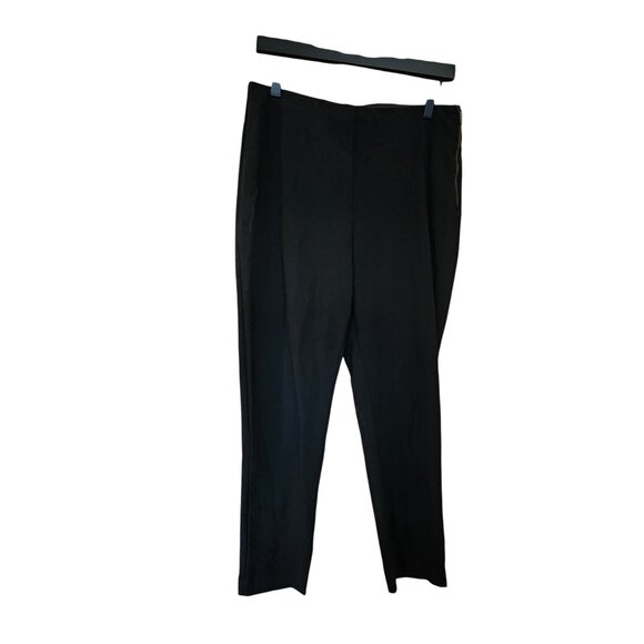 Nine West Womens Side Zip Skinny Pants Size 10 Black - Picture 1 of 4